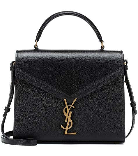 saint laurent leather handbag.